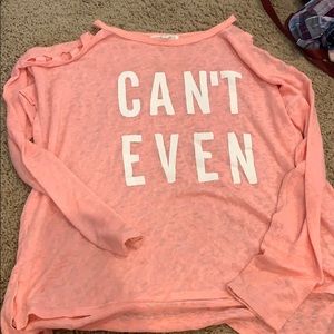 Comfy pink long sleeve